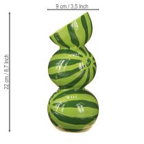 položky Váza melón keramická váza letná dekorácia keramická V22cm