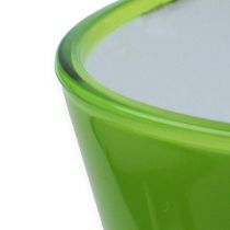 položky Plastová váza “Fizzy” jablkovo zelená, 1 kus