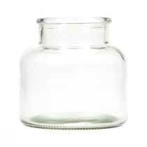 položky Mini vázičky sklenené dekoračné retro sklenené vázy Ø12cm V12cm 6ks