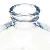 položky Vázy baňaté ploché sklenené dekoračné vázy modré Ø9cm V6cm 6 ks