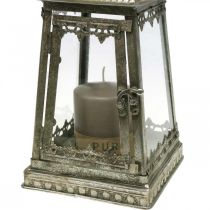 položky Vintage dekoračný lampáš kovový lampáš záhradný lampáš V33cm