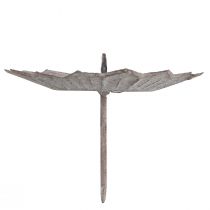 položky Vintage svietnik šedý na zasunutie Ø11cm V8,5cm 4ks