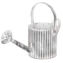 položky Vintage kvetináč Ø17cm, dekoratívna krhlica, kovový kvetináč v štýle shabby chic
