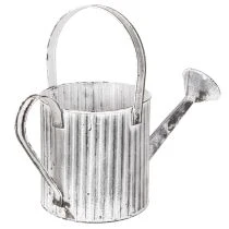 položky Vintage kvetináč Ø17cm, dekoratívna krhlica, kovový kvetináč v štýle shabby chic