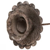 Článok Vintage špicatý svietnik na vloženie Ø8,5cm V11,5cm 4ks