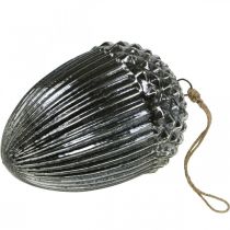 položky Vintage ozdoba na stromček žaluď sklenený vianočný prívesok V20cm Ø14cm