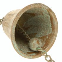 položky Vintage zvonkohra kovová dekorácia s dáždnikom a zvončekom 70cm