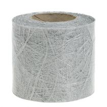 položky Fleece 8cm 25m striebro