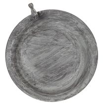 položky Dekoratívna vtáčia miska s jemným listovým vzorom vo vintage štýle, 74 cm