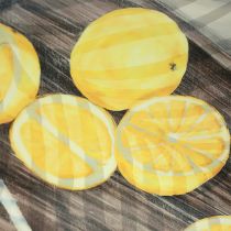 položky Nástenná dekorácia letná dekorácia obrázok s citrónovou limonádou 40x60cm