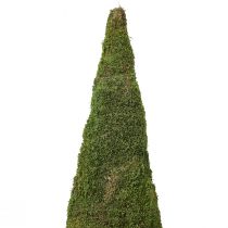 položky Vianočná ozdoba na stromček z machu v zelenej prírodnej Ø25cm V70cm