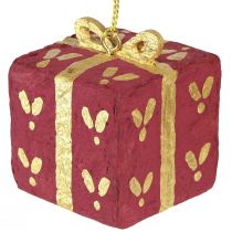 položky Vianočné ozdoby papier-mâché darčekové visačky 6cm 3ks