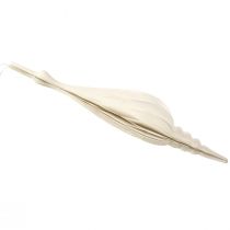 položky Elegantná vianočná závesná dekorácia papierové kvapky biele 80 cm