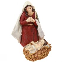 položky Sada figúrok vianočných betlehemov ručne maľovaný polyresin 8-20cm 8 kusov