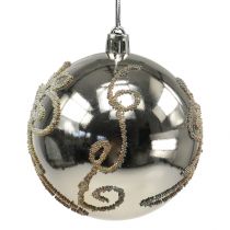 položky Vianočné gule plastové svetielka zlaté Ø8cm 2ks