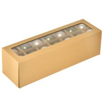 položky Vianočné sklenené gule zelená strieborno-sivá Ø60mm 24 ks