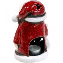 položky Dekoračný svietnik na čajovú sviečku Santa Claus Christmas H15cm