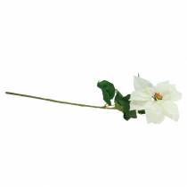 Článok Poinsettia umelý kvet biely 67cm