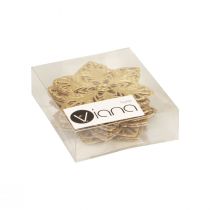 položky Vianočné hviezdy Vianočná dekorácia kovová Ø6cm 36 ks