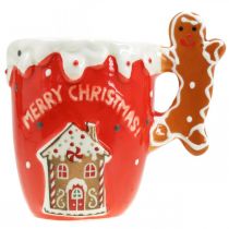 položky Vianočný hrnček Hrnček Merry Christmas Red Ceramic V10,5cm