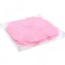 položky Kostrové listy, ružové dekoratívne vŕbové listy 5-9 cm, 200 kusov - Ideálne na pohľadnice a DIY