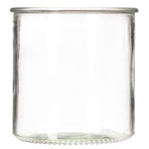 položky Sklenený držiak na čajové sviečky, okrúhly, číre sklo, univerzálny, 12 cm, 2 kusy