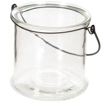 položky Sklenený závesný lampión Ø12cm V12,5cm 2 ks