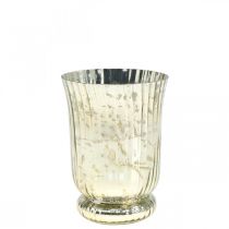 položky Lampáš sklenený svietnik na čajovú sviečku sklo Ø11cm V14,5cm