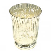 položky Lampáš sklenený svietnik na čajovú sviečku sklo Ø11cm V14,5cm
