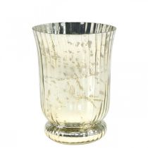položky Lampáš sklenený svietnik na čajovú sviečku sklo Ø14,5cm V20cm
