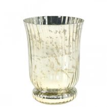 položky Lampáš sklenený svietnik na čajovú sviečku sklo Ø14,5cm V20cm