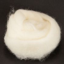 položky Biela vlnená stuha, 2 m, dekoratívna vlna na tvorenie a balenie