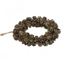 položky Šiškový veniec cyprus šiška veniec na dvere veniec prírodný Ø20cm