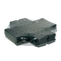 položky Tehlová mriežka 1/2 260 mm x 260 mm x 75 mm plochá 20 ks