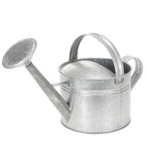 položky Vintage zinková krhlica, 27 cm - kvetináč do záhrady a na terasu, kovový kvetináč