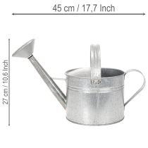 položky Vintage zinková krhlica, 27 cm - kvetináč do záhrady a na terasu, kovový kvetináč