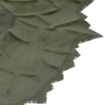 položky Kovová dekoračná jesenná miska dekoračná miska Ø33/40cm sada 2 ks