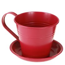 položky Kvetináč s podšálkou pre kreatívne záhrady, 11 cm, 6 kusov