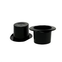 položky Deco cylinder čierny, Silvester, klobúk ako cachepot V5,5cm 12ks