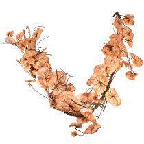 položky Ozdobný vešiak jesenná listová girlanda Heuchera 150cmx15cm