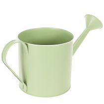 položky Kvetináč, dekoratívna krhlica, mätovozelený zinkový kvetináč, Ø16,5 cm