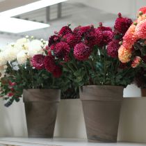 položky Umelé kvety Dahlia s fialovým kvetom Ø10cm D80cm 2 ks