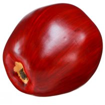 položky Dekoratívne červené jablko, dekoratívne ovocie, Ø8cm V9,5cm, Red Delicious, 4 kusy