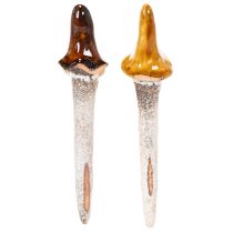položky Dekoratívna figúrka záhradného trpaslíka do kvetináčov, 16 cm, 2 kusy