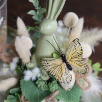 položky Dekoratívne motýle na drôte na farebné stolové dekorácie, 7 cm, 12 kusov