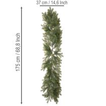 položky Girlanda z umelých jedľových vetvičiek pre kreatívne kvetinárstvo, 175 cm
