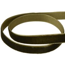 položky Zamatová stuha zelená darčeková stuha zamatová tmavozelená 10mm 20m