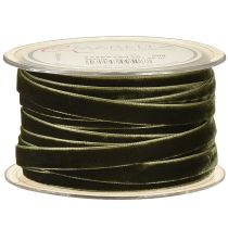 položky Zamatová stuha zelená darčeková stuha zamatová tmavozelená 10mm 20m