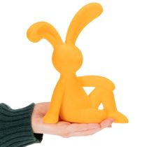 položky Dekoratívny veľkonočný zajačik z plastu, ideálny ako dekorácia a darček, 20 cm, 2 kusy