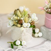 položky Plstená stuha biela 7,5 cm, 5 m